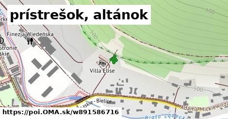 prístrešok, altánok