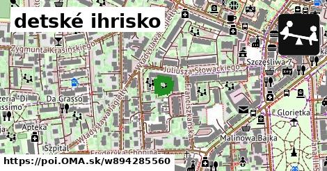 detské ihrisko