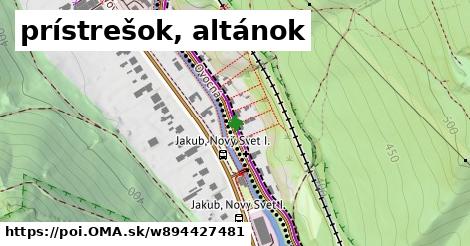 prístrešok, altánok