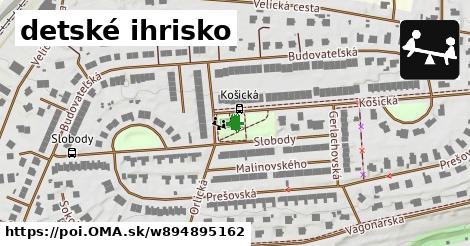 detské ihrisko