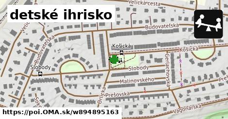 detské ihrisko