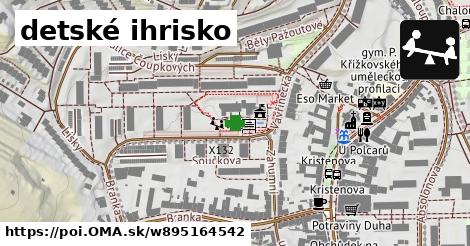 detské ihrisko