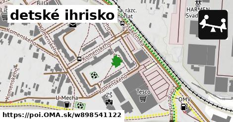 detské ihrisko