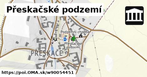 Přeskačské podzemí