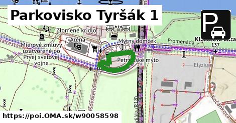 Parkovisko Tyršák 1