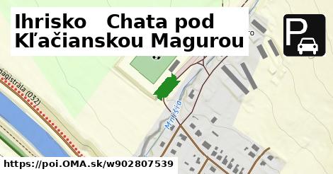 Ihrisko + Chata pod Kľačianskou Magurou