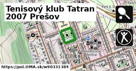 Tenisový klub Tatran 2007 Prešov