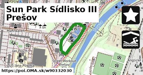 Sun Park Sídlisko III Prešov