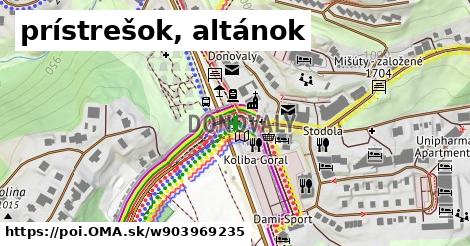 prístrešok, altánok