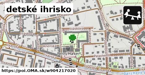 detské ihrisko