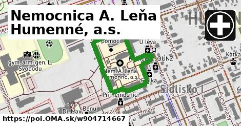 Nemocnica A. Leňa Humenné, a.s.