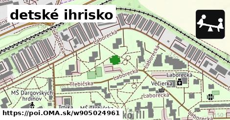 detské ihrisko