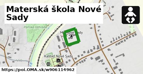 Materská škola Nové Sady