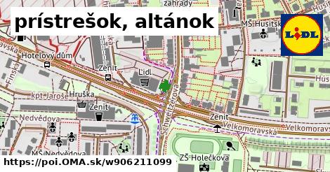 prístrešok, altánok