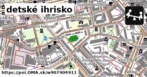 detské ihrisko