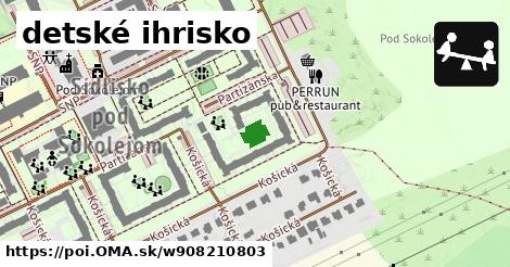 detské ihrisko