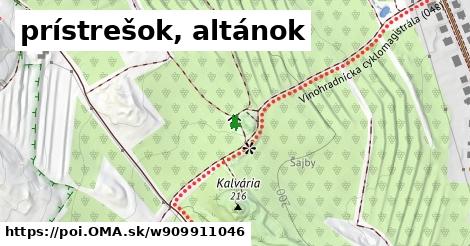 prístrešok, altánok