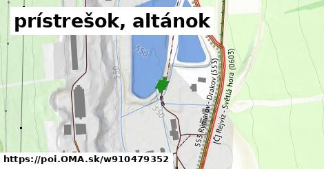 prístrešok, altánok