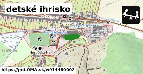 detské ihrisko