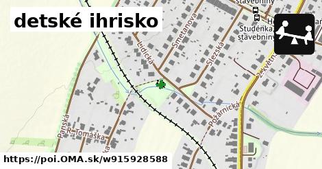 detské ihrisko