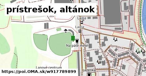 prístrešok, altánok