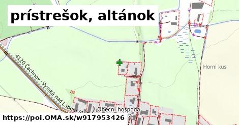 prístrešok, altánok