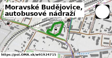 Moravské Budějovice, autobusové nádraží