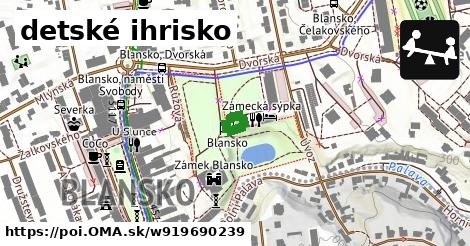 detské ihrisko