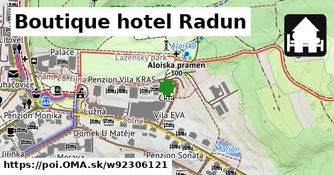 Boutique hotel Radun