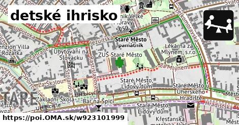 detské ihrisko