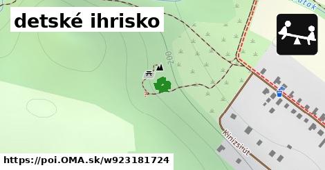 detské ihrisko