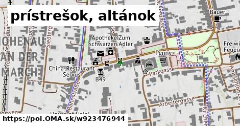 prístrešok, altánok