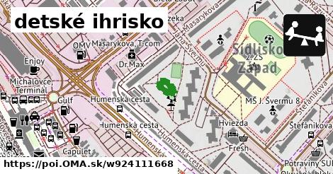 detské ihrisko