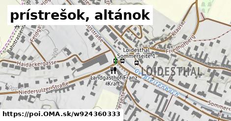 prístrešok, altánok