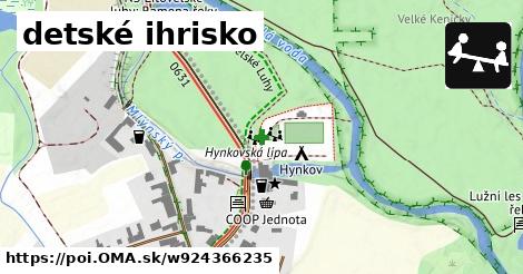 detské ihrisko