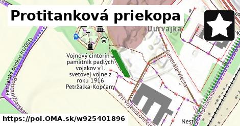 Protitanková priekopa