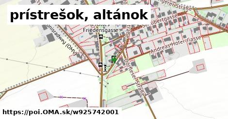 prístrešok, altánok