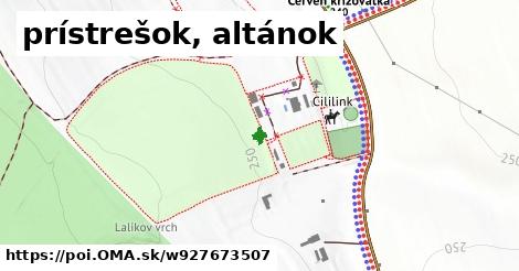 prístrešok, altánok