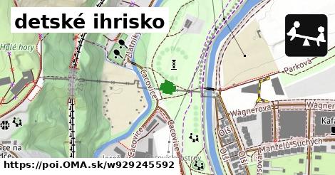 detské ihrisko