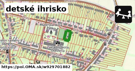 detské ihrisko