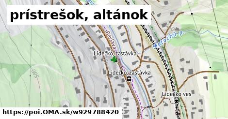 prístrešok, altánok