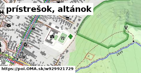 prístrešok, altánok