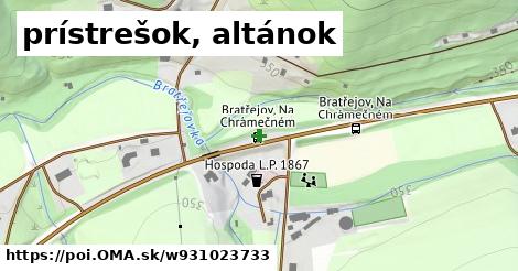 prístrešok, altánok