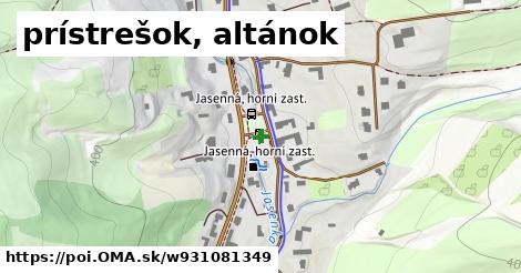 prístrešok, altánok