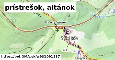 prístrešok, altánok