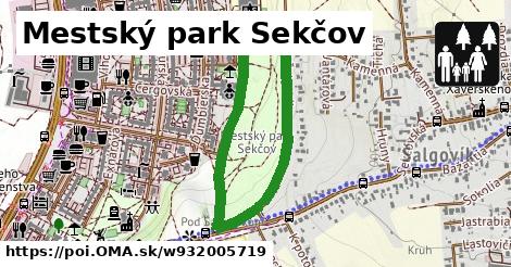 Mestský park Sekčov