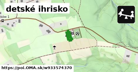 detské ihrisko