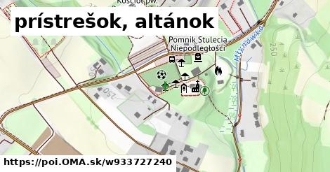 prístrešok, altánok