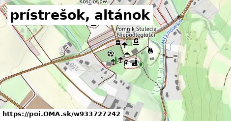 prístrešok, altánok