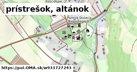 prístrešok, altánok